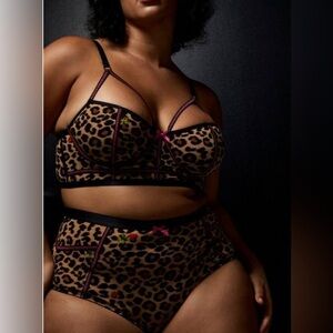 Torrid Betsey Johnson Bra & Panty Set